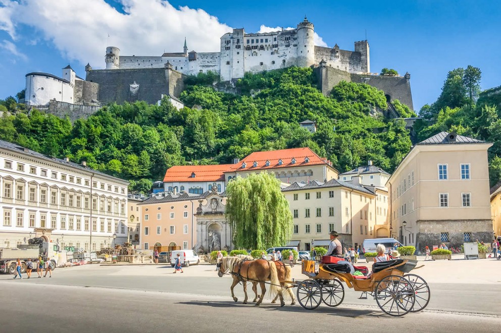 Stadt Salzburg © Shutterstock